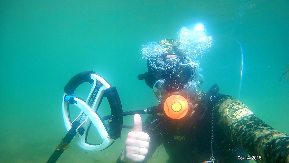 сделал селфи под водой