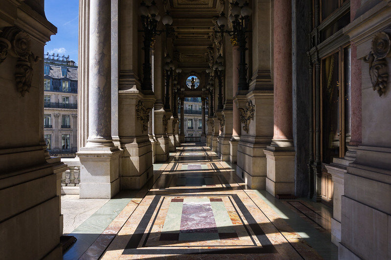 Балкон парижской Оперы. Источник: flickr.com