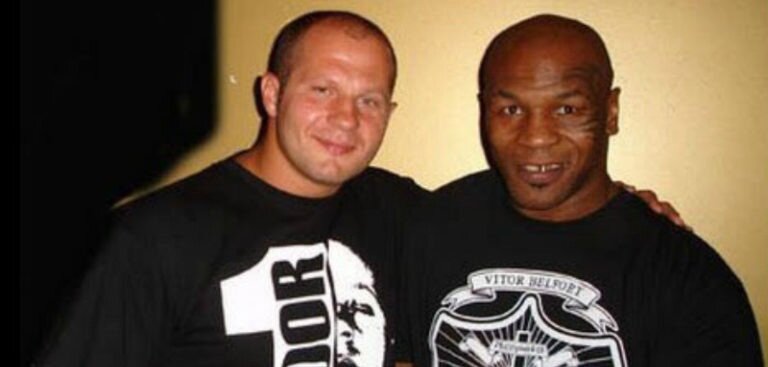 Фёдор Емельяненко и Майк Тайсон