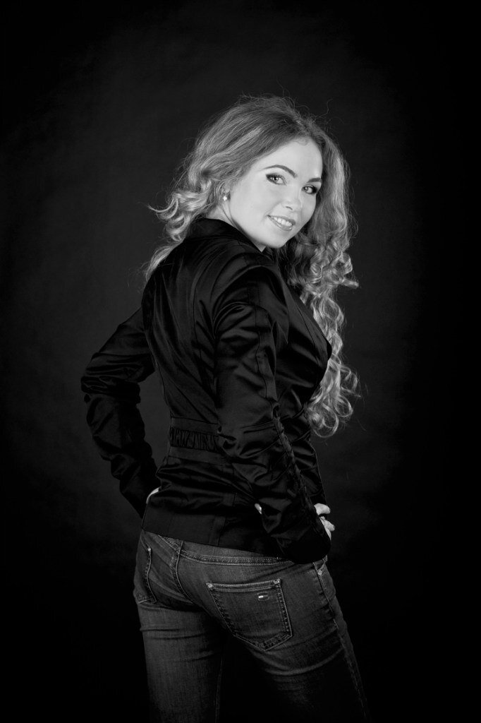 Фотография с моей первой фотосессии