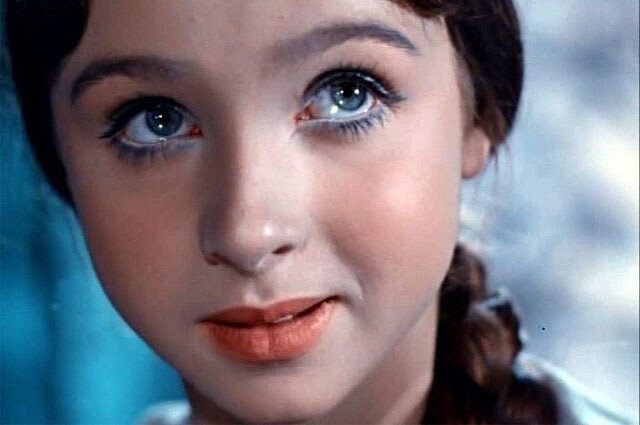 Кадр из фильма "Морозко" 