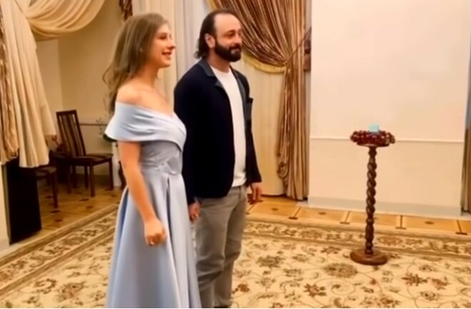 Лиза Арзамасова и Илья Авербух. Церемония бракосочетания. Источник: instagram.com/liza_arzamasova/