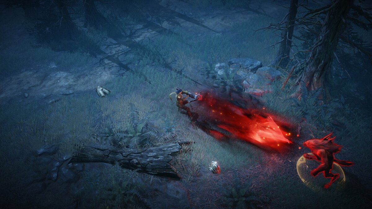 Геймплей мобильного Diablo