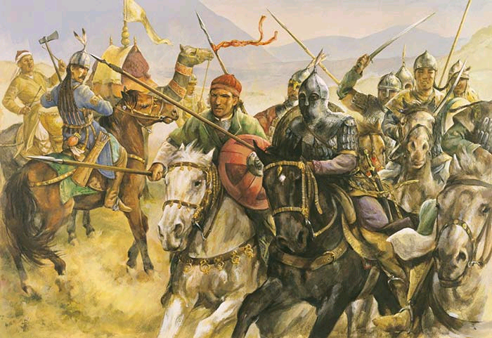Картина Битва при Дюрилее Крестоносцы против турок-сельджуков