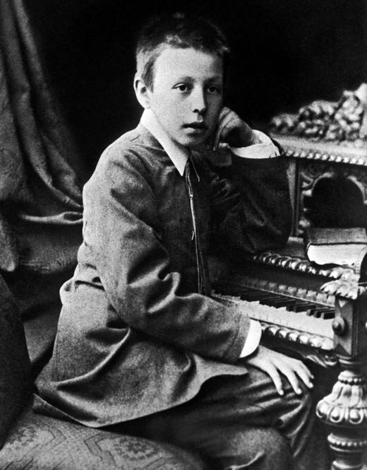 С. В. Рахманинов в детстве 