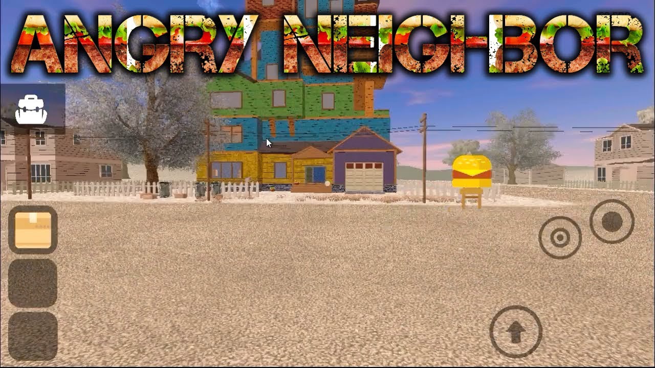 Баг инвентаря Angry Neighbor 2.3 Android Neighbor Bug inventory