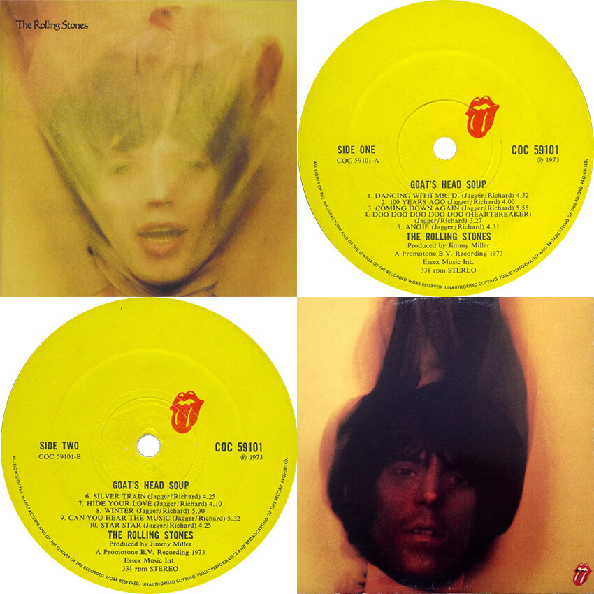 UK, 1973 -  Rolling Stones Records – COC 59101