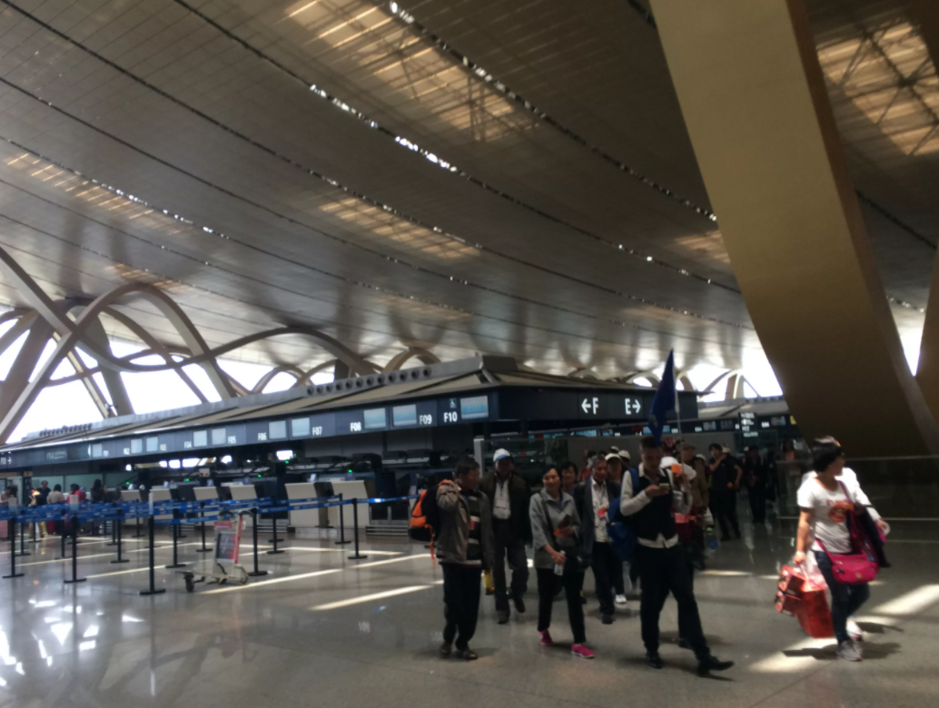 аэропорт в Китае Чанша Хуанхуа