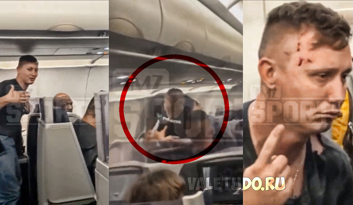 Тайсон в самолете | valetudo.ru