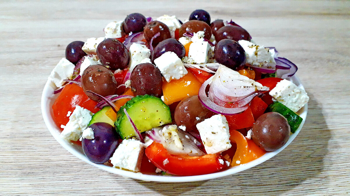 Греческий салат классический - пошаговый рецепт с фото на эталон62.рф