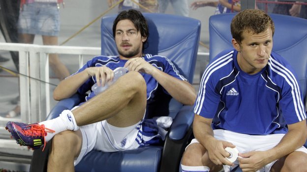    Артем Милевский и Александр Алиев.Александр Задирака