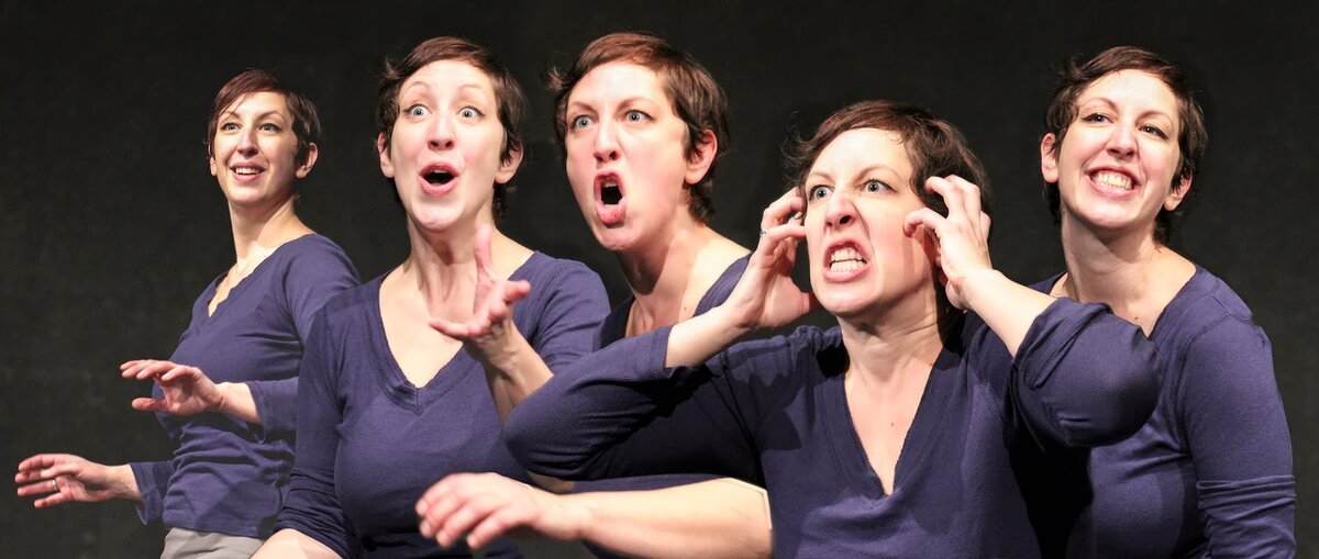 The many faces of Terri Weagant. Photo courtesy Harlequin Productions.