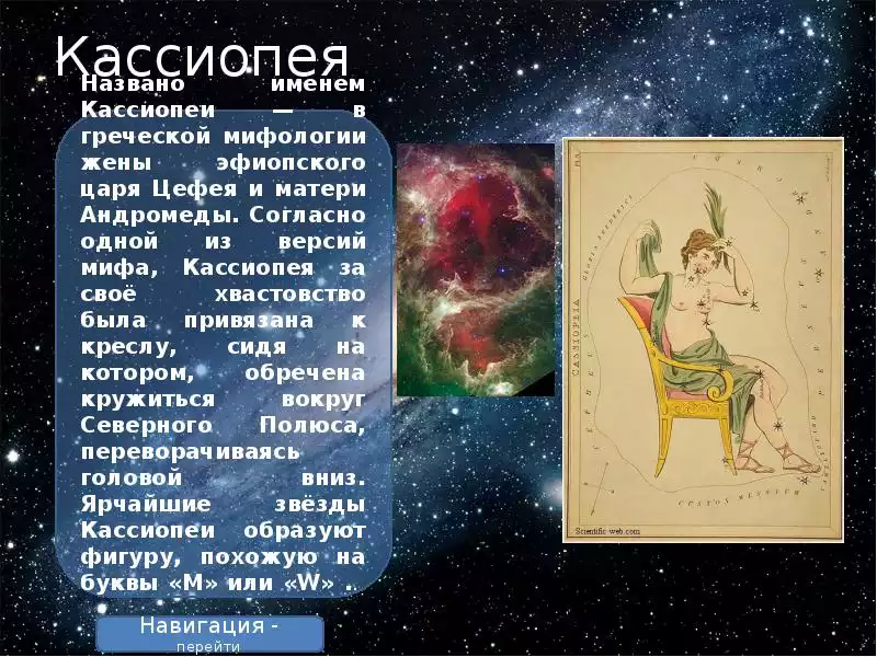 Кассиопея слова. Кассиопея Созвездие Легенда для детей. Рассказ о Кассиопеи. Миф о созвездии Кассиопея для детей. Созвездие Кассиопея рассказ для детей.