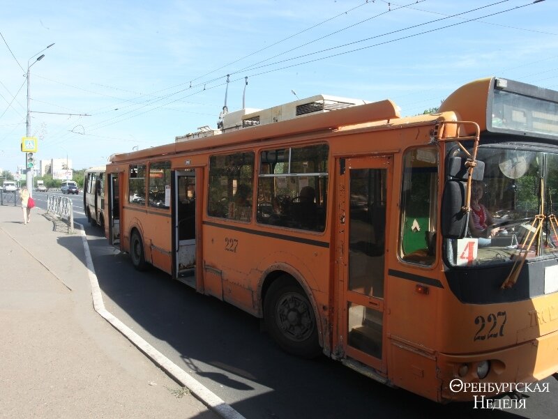 Троллейбусы в Оренбурге теряют пассажиров 