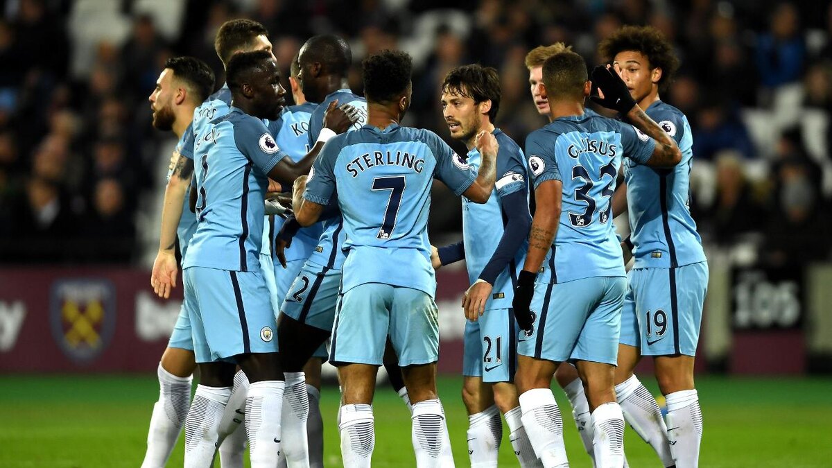 Фото ФК Манчестер Сити до трансферов лета 2018 года.