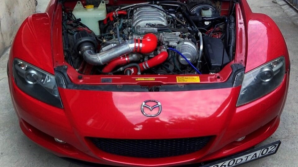 Показано, как теряет мощность роторный мотор Mazda RX-8