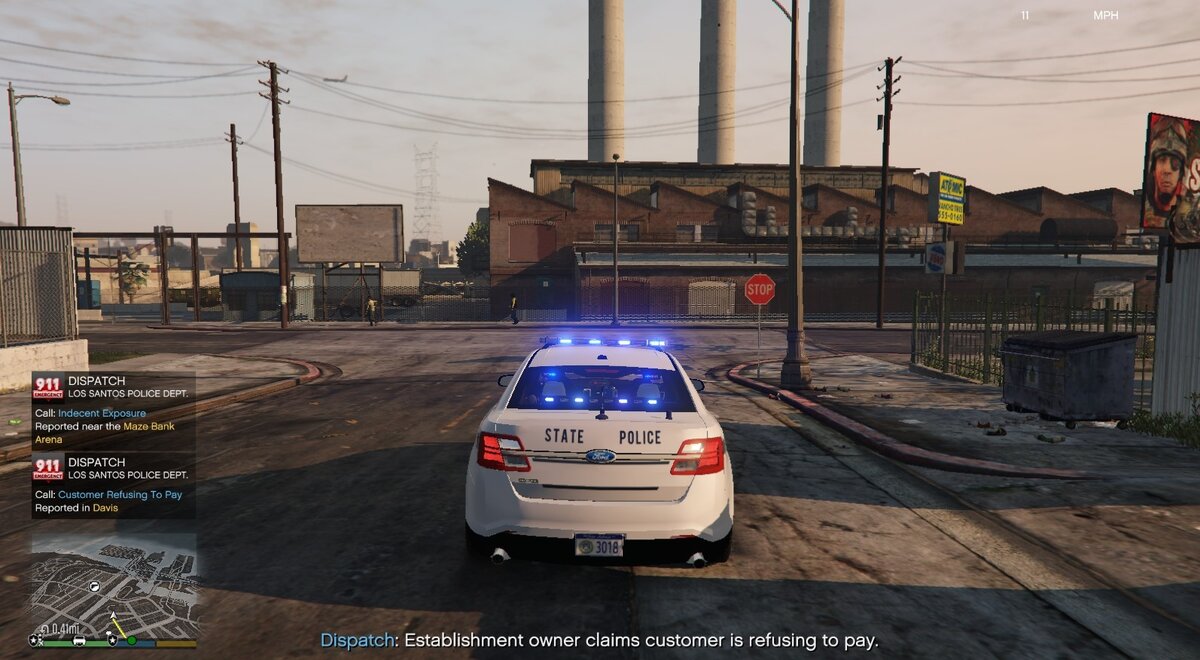 Выполняйте миссии за полицию Лос-Сантоса