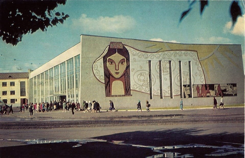 Здание пригородного вокзала, 1967 год facebook.com