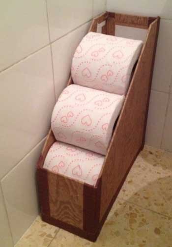 Что можно сделать из втулок туалетной бумаги