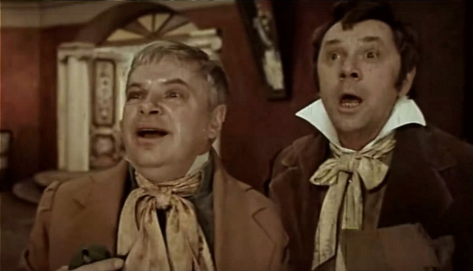 Кадр из фильма «Инкогнито из Петербурга», 1977 г.