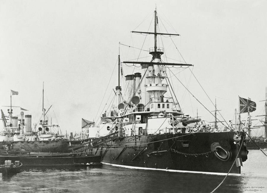 Броненосец «Полтава». Ист.: tsushima.su