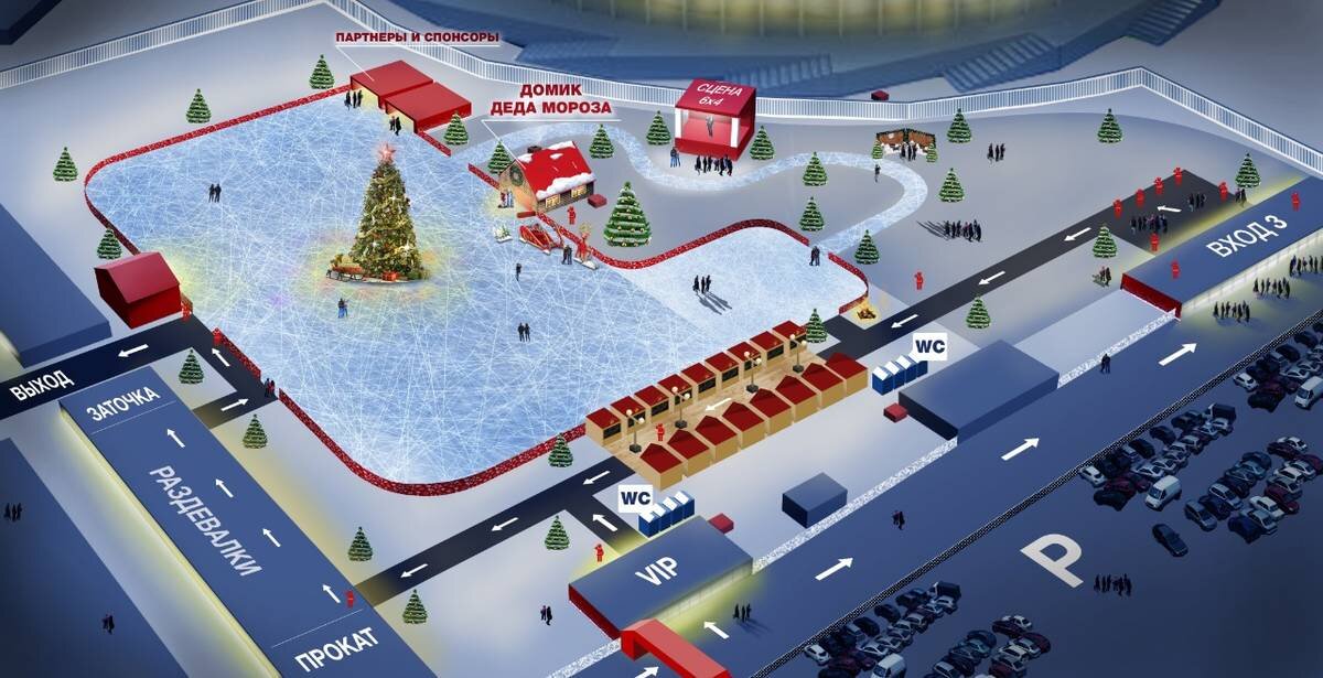 Визуализация площадки предоставлена пресс-службой губернатора и правительства Нижегородской области