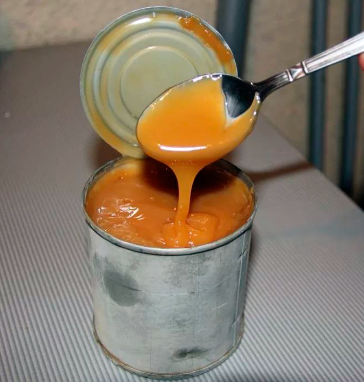 Вареная сгущенка – лакомство детей в СССР