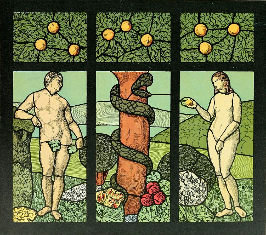 Бернхарт Вениг. Витраж 1897 года