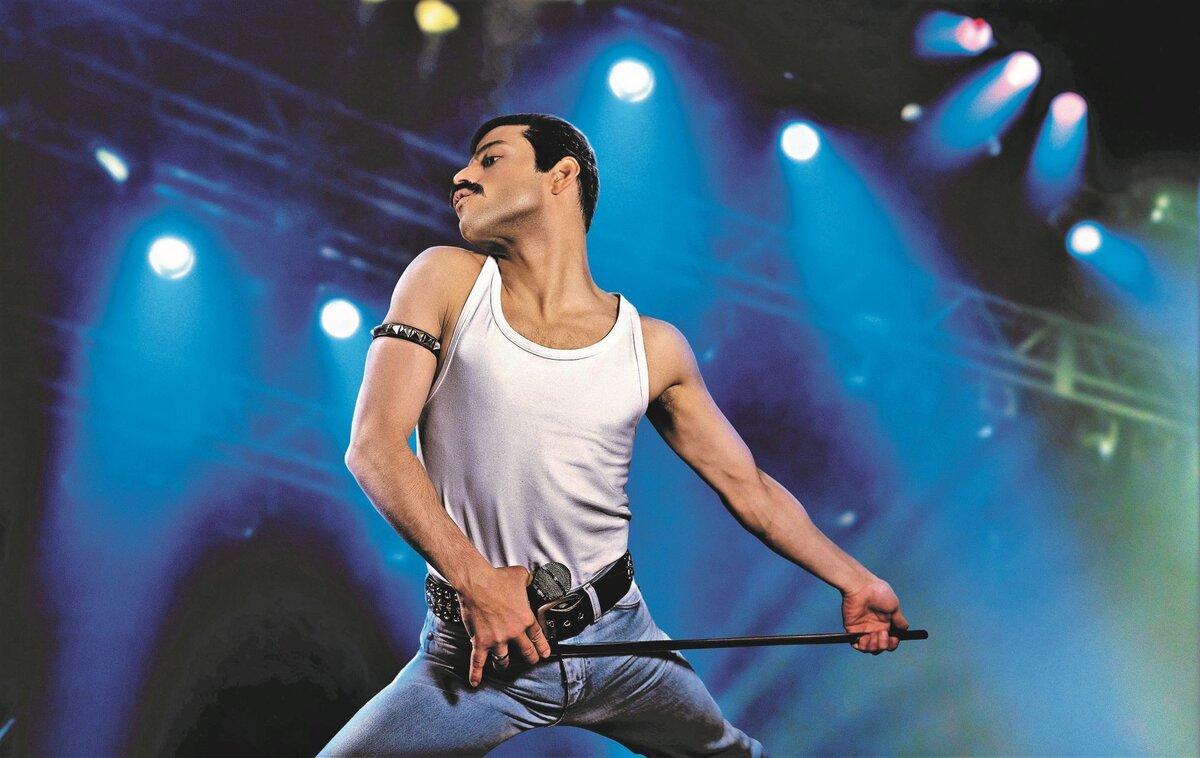 Рами Малек в образе Фредди Меркьюри в к/ф Богемная рапсодия