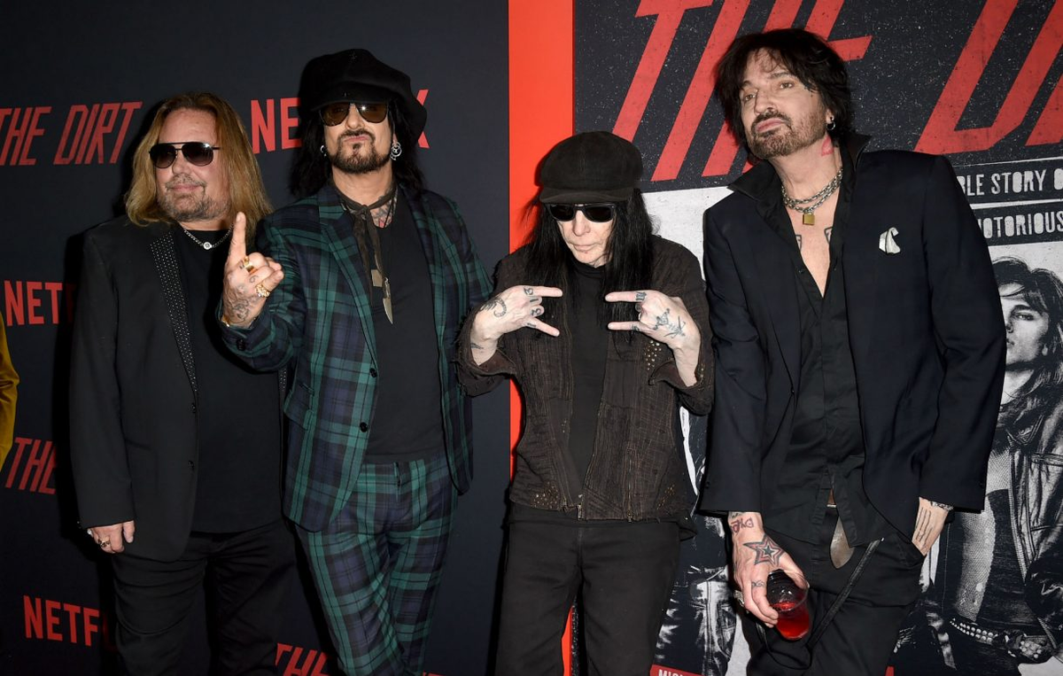 Mötley Crüe Credit: Getty