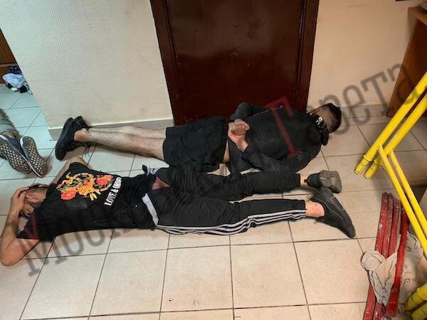 Задержание подозреваемых в убийстве Сергея Чуева.