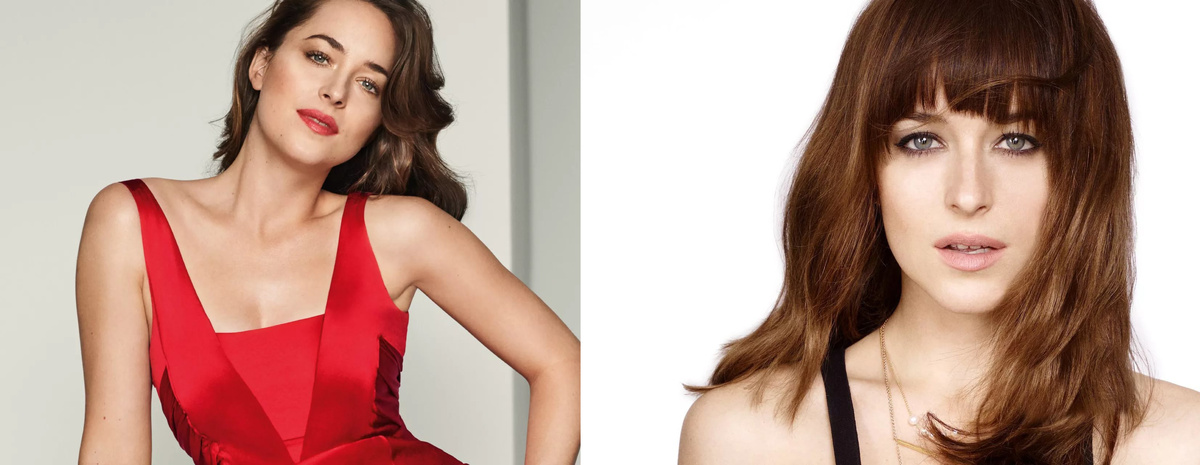 Дакота выглядит старше своих лет без челки.