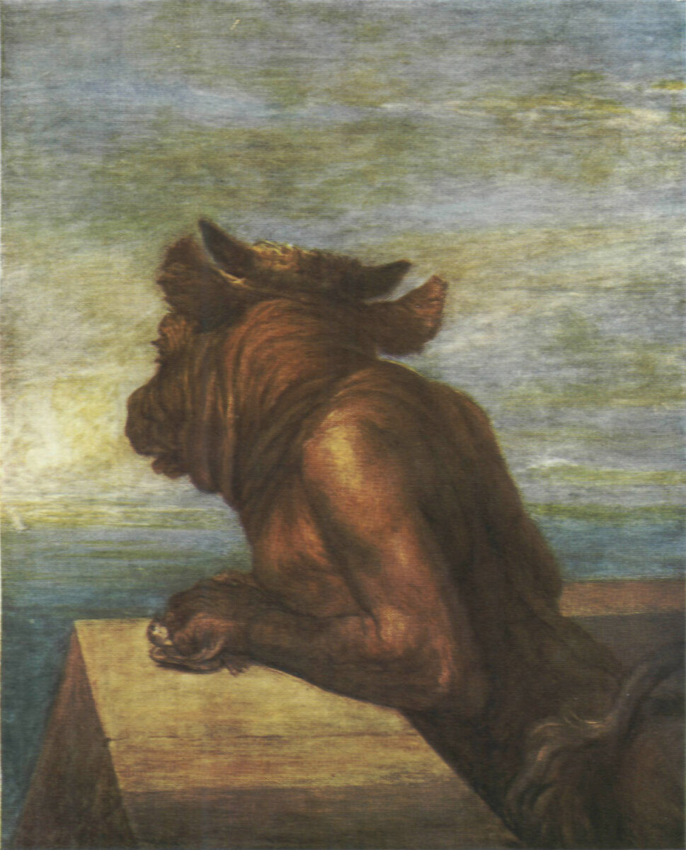 Минотавр. Джордж Фредерик Уотс. 1885 г.