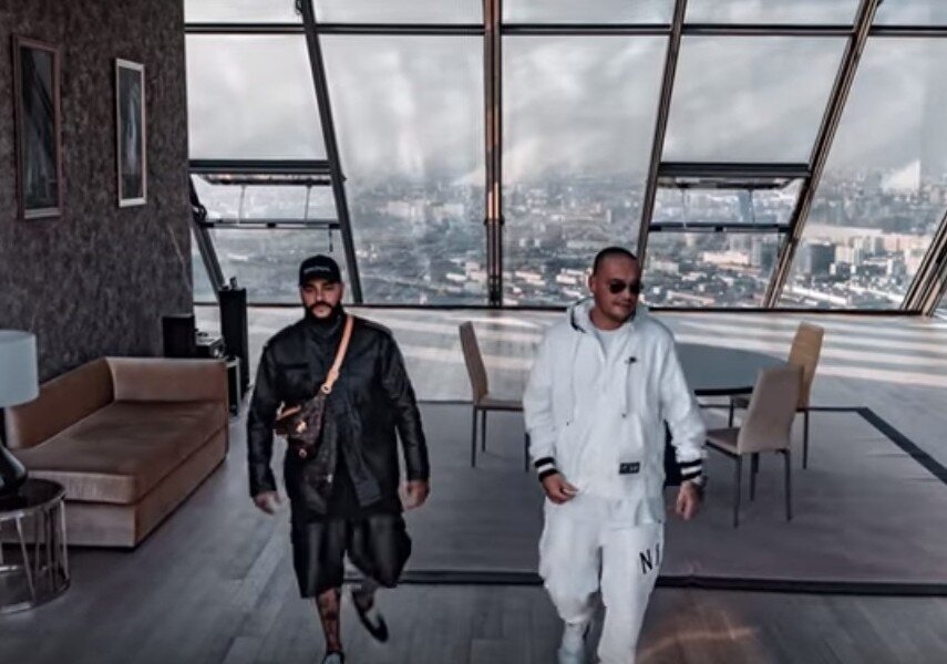 Тимати и Гуф 
 ​Фото: Кадр из клипа 