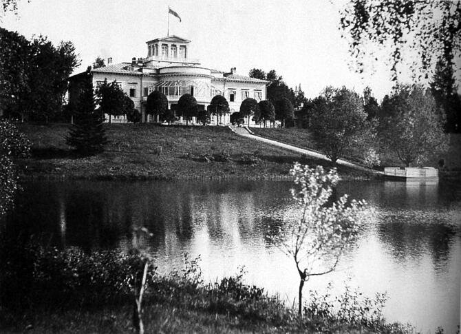 Осиновая роща примерно в 1820 г.