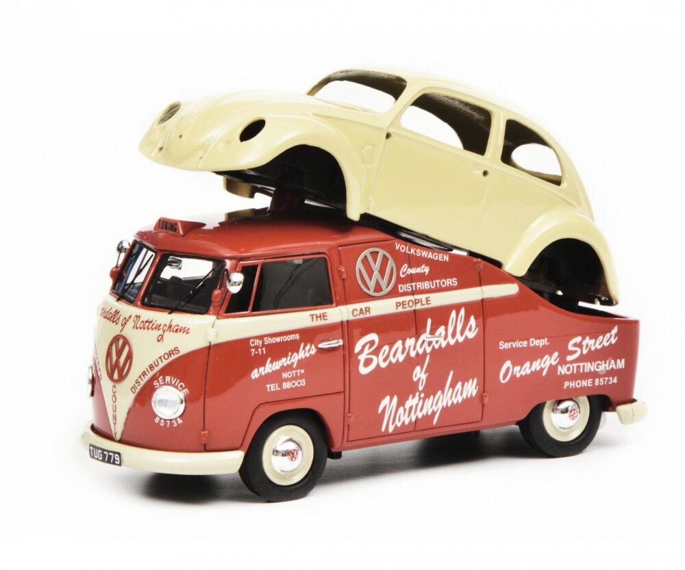 450907800 1:43 VW T1a „Beardalls of Nottingham“, red