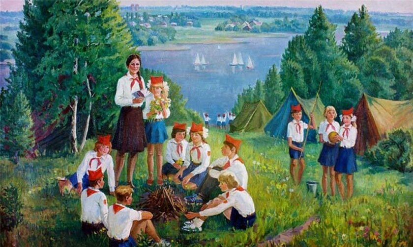 Галина Баранникова. Пионеры