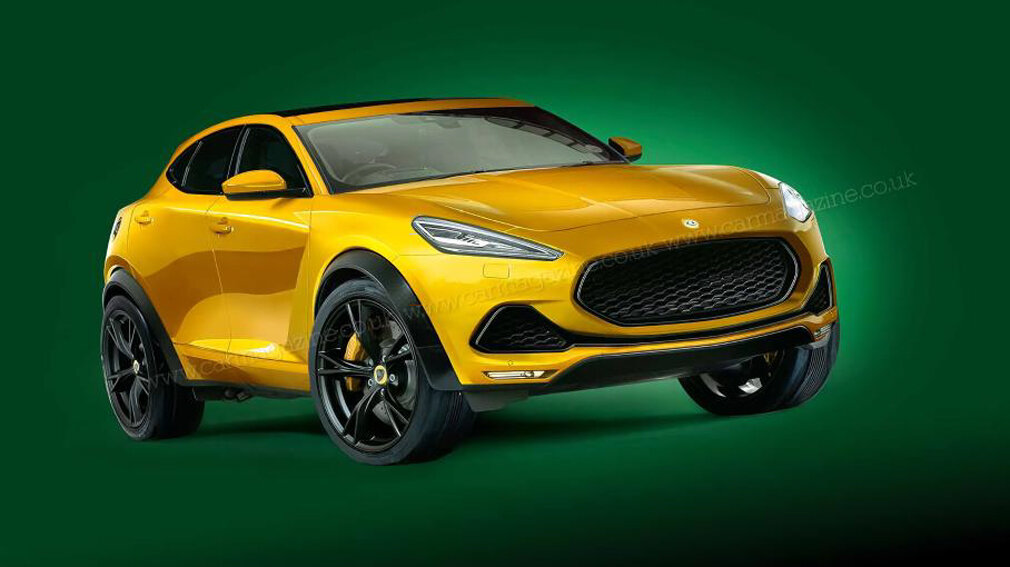 Рендер будущего кроссовера Lotus