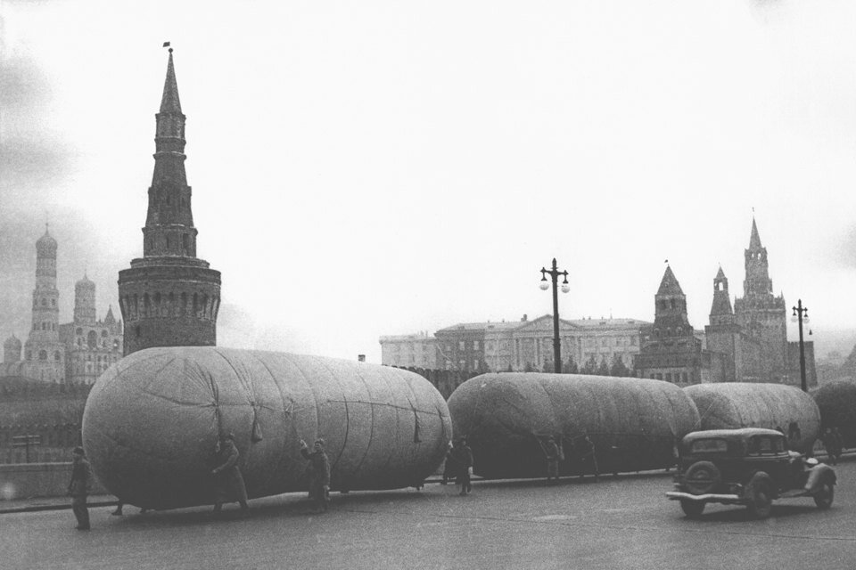 Москва в великую отечественную войну фото