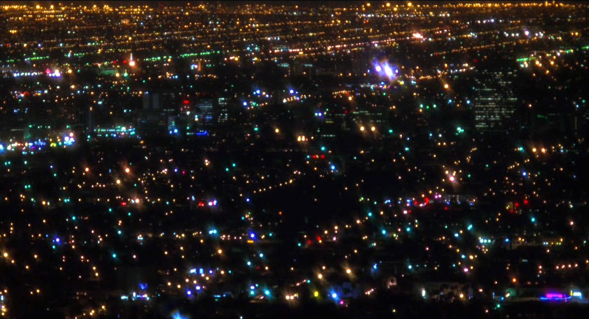 Вид с шоссе Малхолланд Драйв