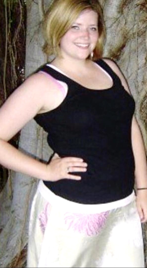 Моя жена до похудения