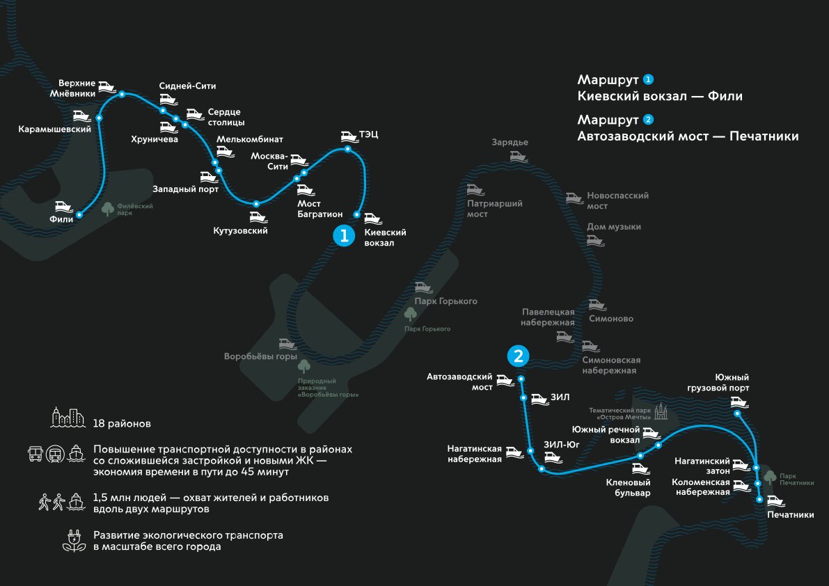 речной вокзал на карте