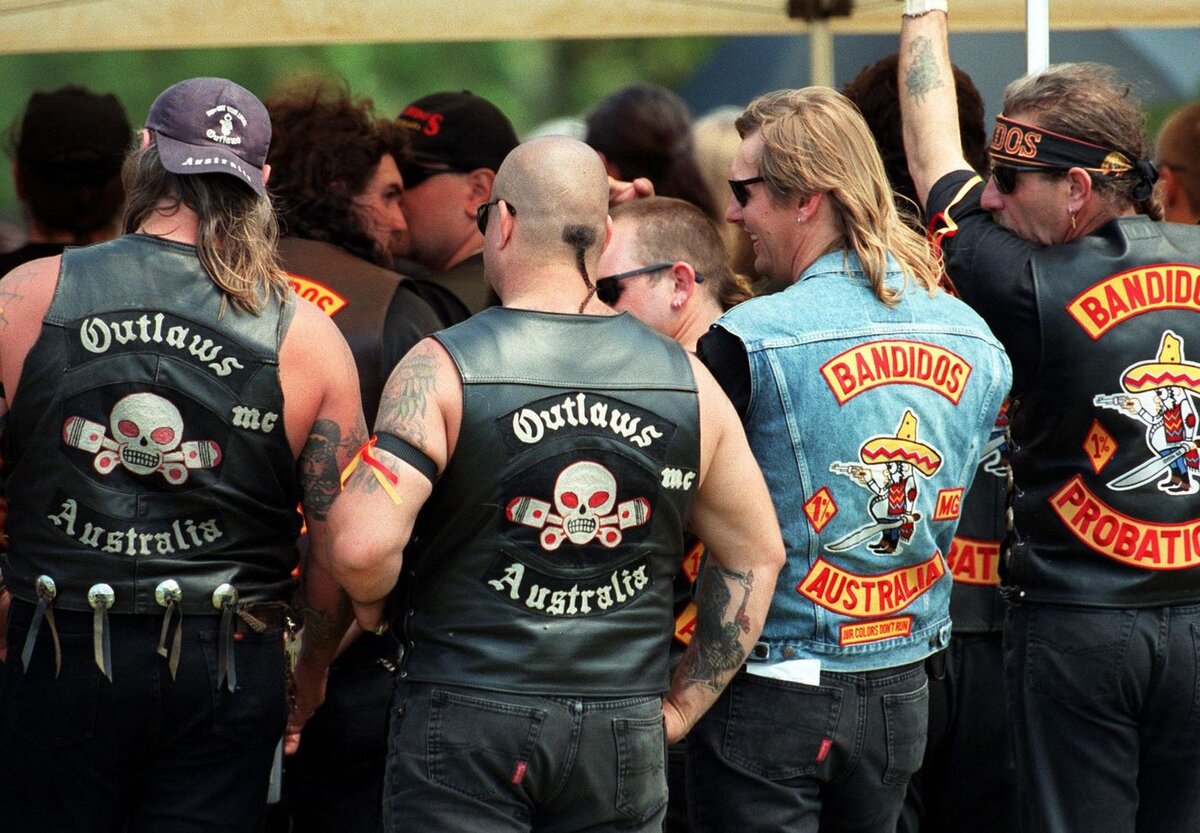 Mongols Motorcycle Club Bikers