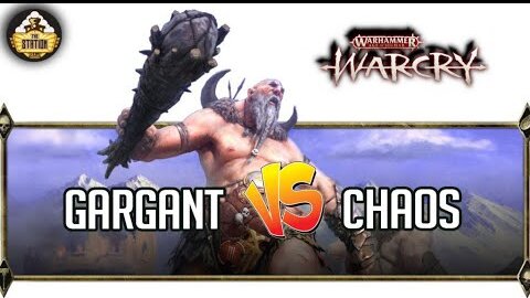 Mega Gargant vs Chaos | Репорт | Warcry Warhammer