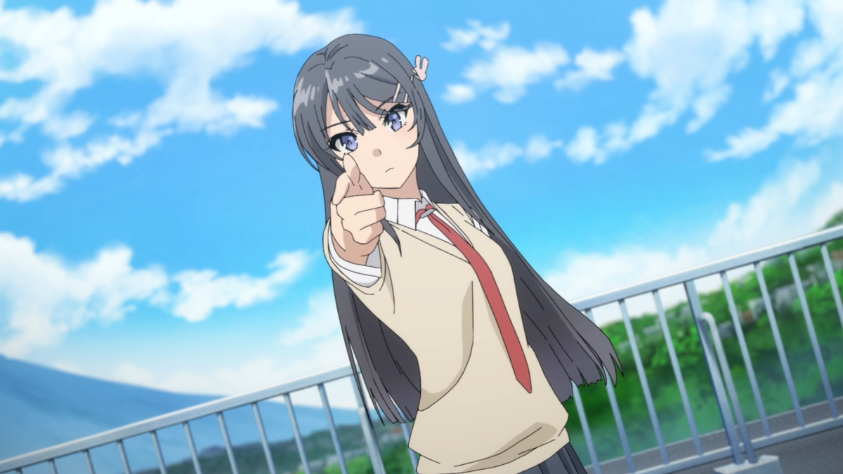 Seishun buta yarou wa bunny. Сакураджима Мэй. Миа Сакурадзима.