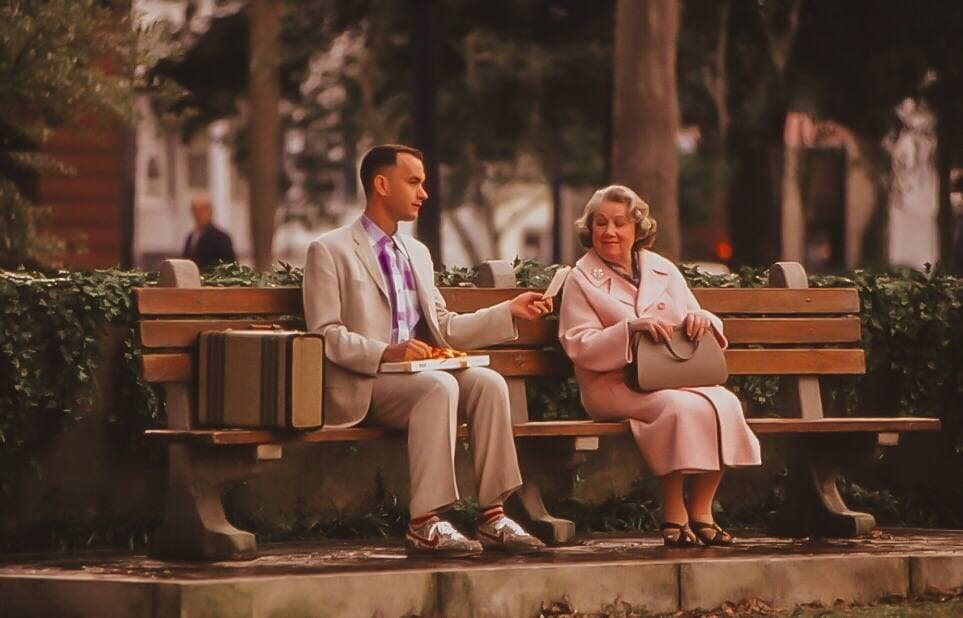 Кадр из фильма «Форрест Гамп», 1994