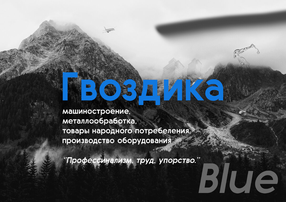 "Гвоздика-Blue"