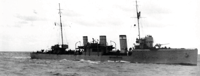 Эсминец "Быстрый", напарник "Нерпы" по успешной операции