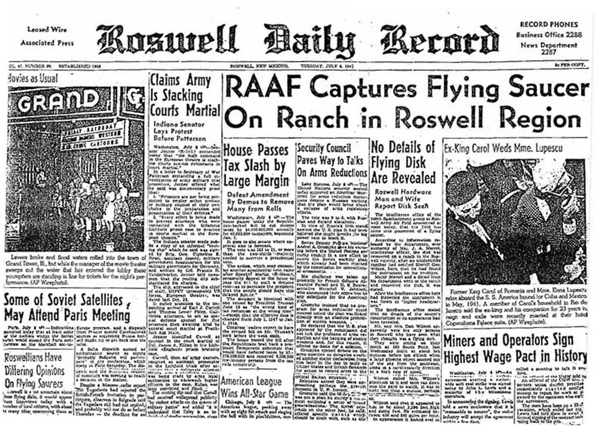 Фото: Roswell Daily Record