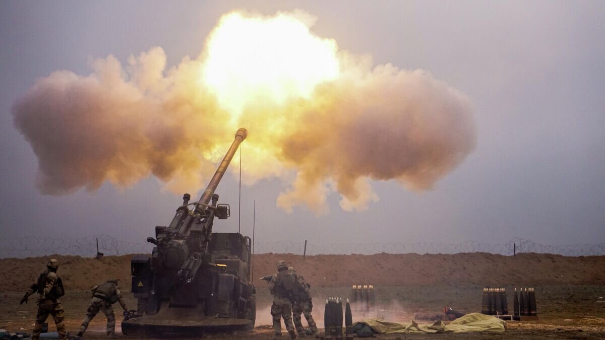    Французская 155-мм самоходная артиллерийская установка CAESAR© Фото : U.S. Army / Capt. Jason Welch